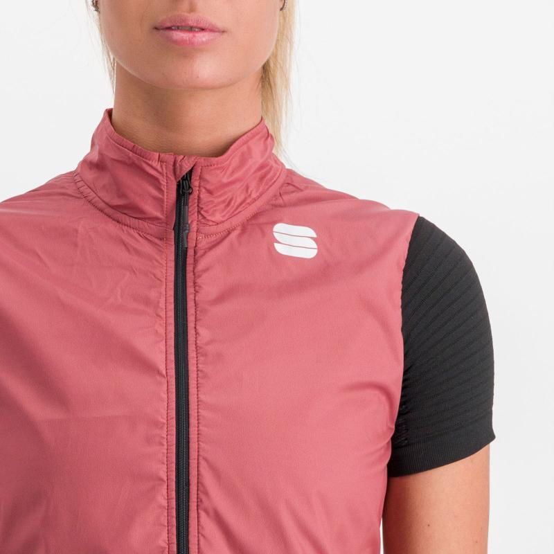 Sportful CARDIO dámska vesta dusty red