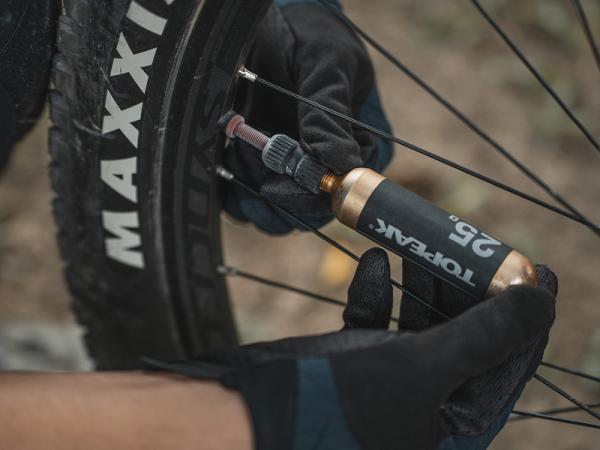 TOPEAK náradie na tubeless plášte TUBIPOD MAX + CO2 hustilka