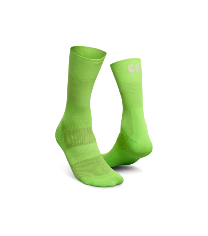 Cyklistické Ponožky KALAS Z6 | Ponožky vysoké | Neon Lime