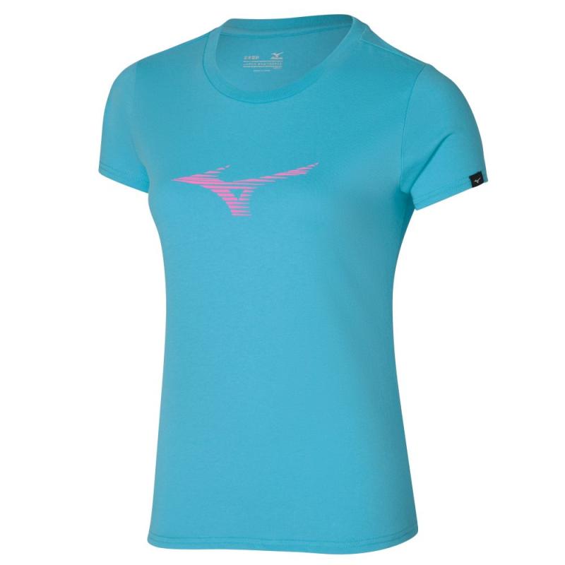 Bežecké tričko Mizuno RB Tee/ Maui Blue