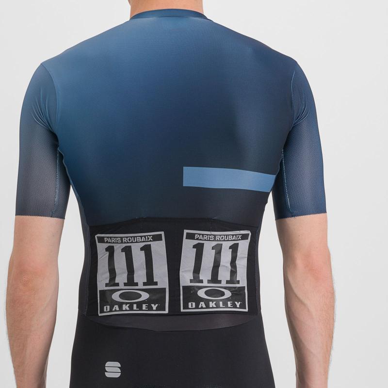 Sportful Bomber Kombinéza čierna/modrá 5