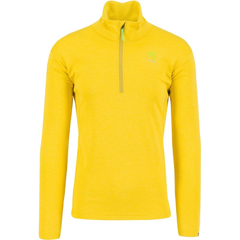 Karpos PIZZOCCO HALF ZIP flíska Sulphur