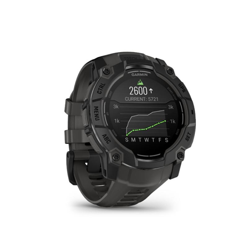 Garmin Instinct 3 - 50mm, AMOLED, Black, Charcoal silicone band 5