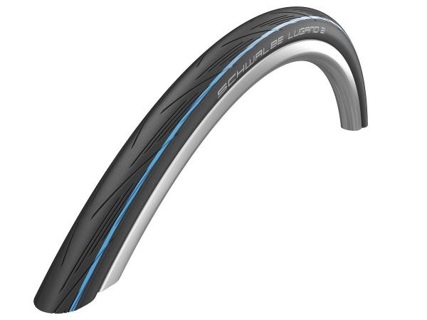 SCHWALBE LUGANO II 700x25C modrý pás