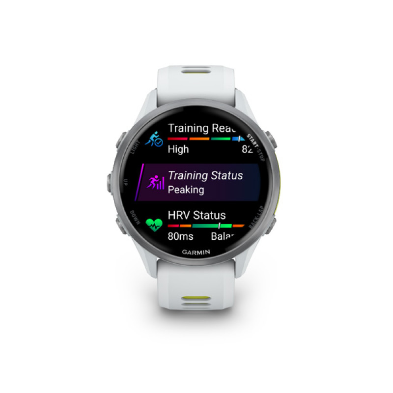 Garmin Forerunner 970 Whitestone/Amp Yellow 3