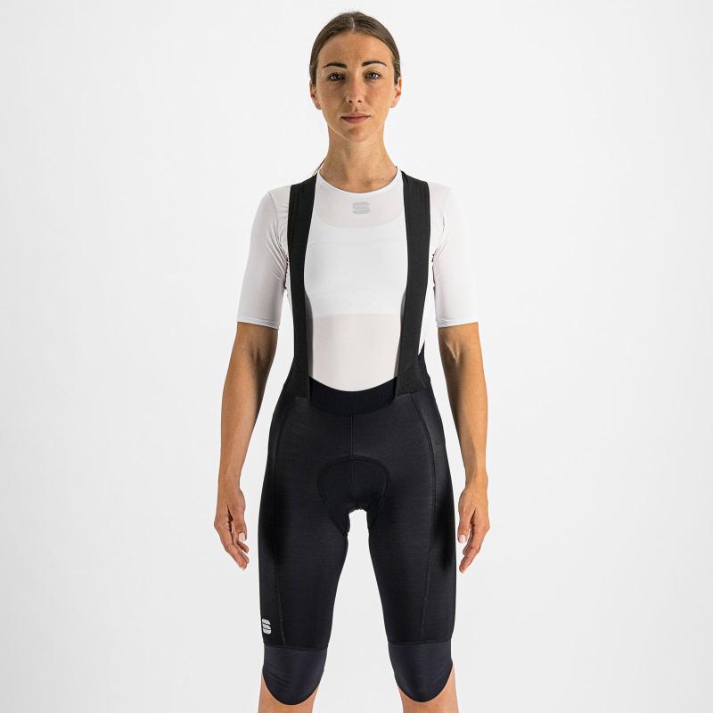 SPORTFUL Bodyfit Pro Thermal dámske kraťasy s trakmi čierne