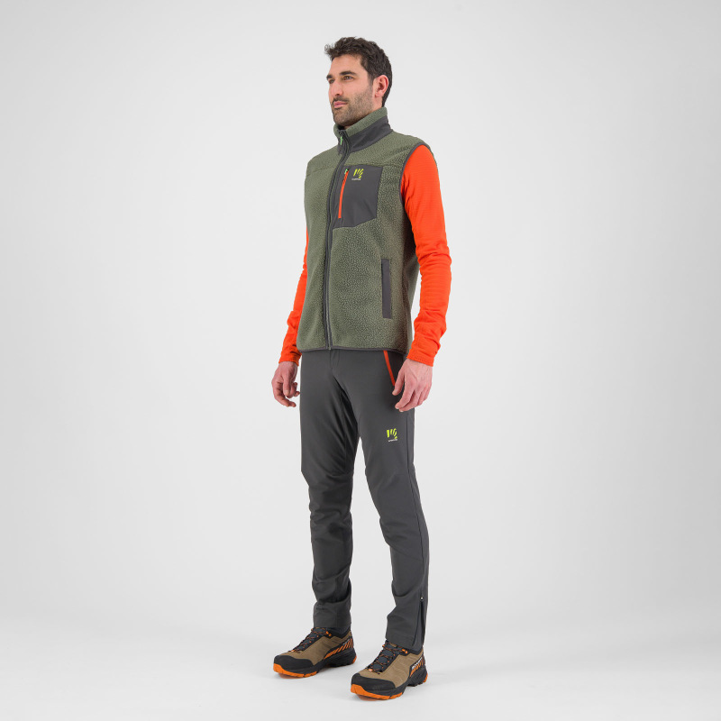 Karpos 80’S flíska vesta Thyme/Black Sand 3