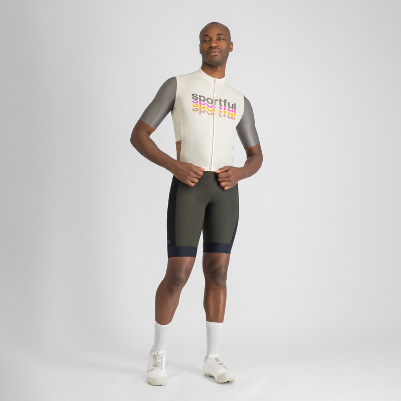 Sportful SUPERGIARA 2 LOGO dres cream 5