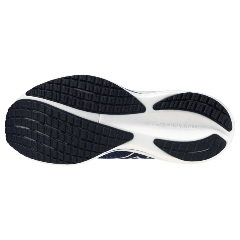 MIZUNO WAVE RIDER 29 Estate Blue/White/Lightning Yellow 5