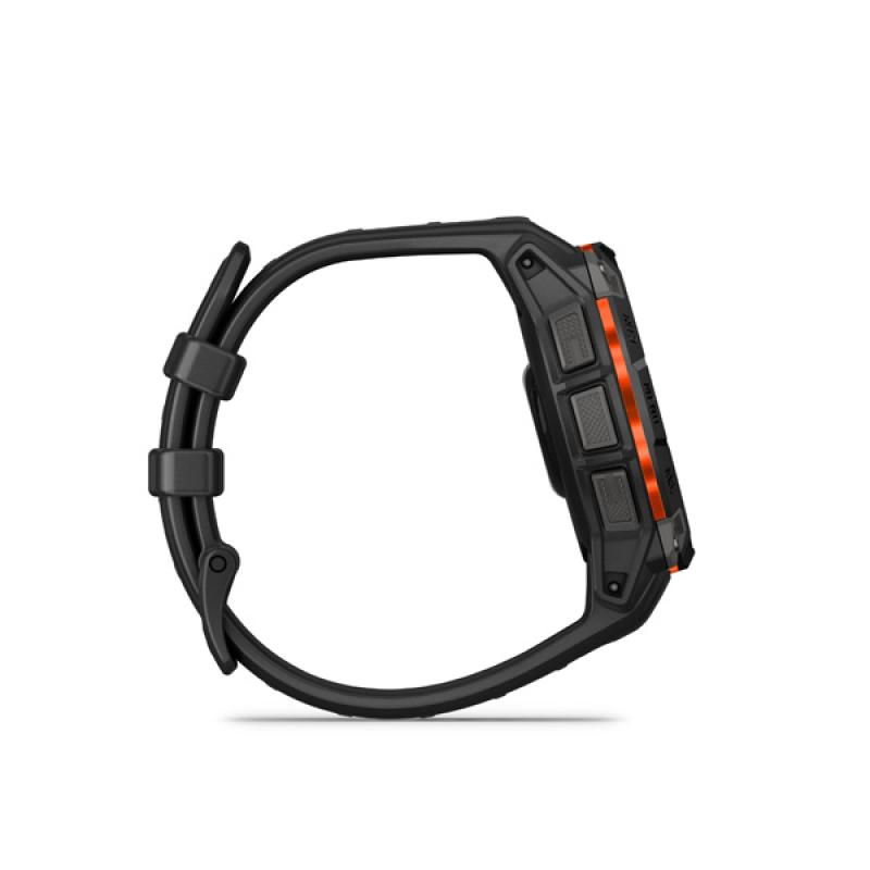 Garmin Instinct 3 - 45mm, Solar, Black, Black silicone band 4