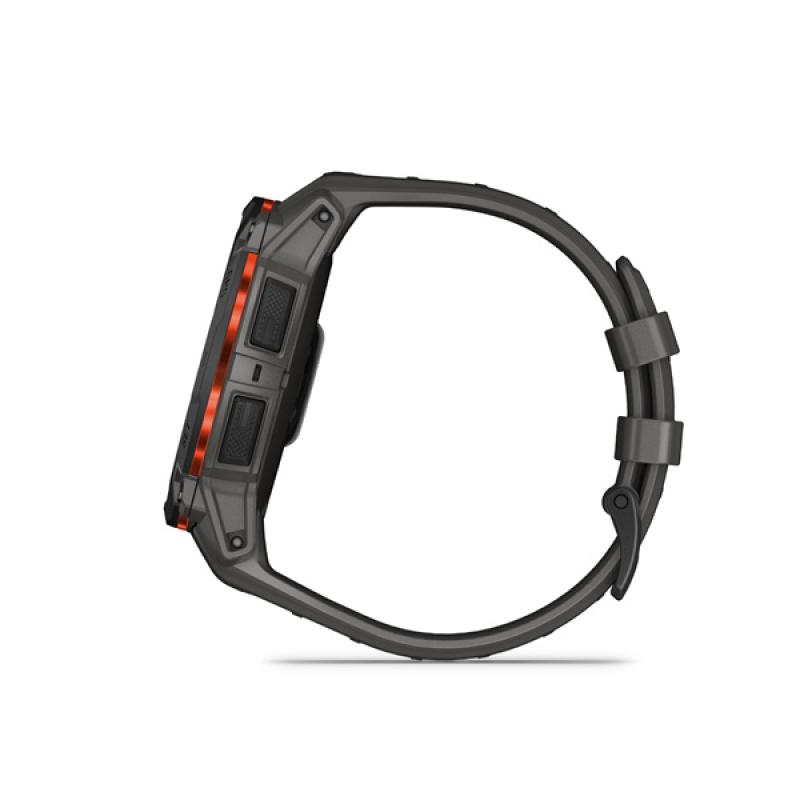 Garmin Instinct 3 - 50mm, Solar, Black, Charcoal silicone band 2