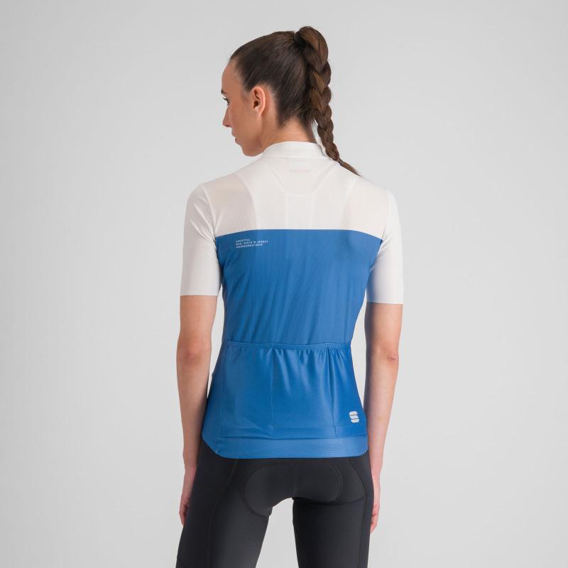 Sportful PISTA dámsky dres blue denim white