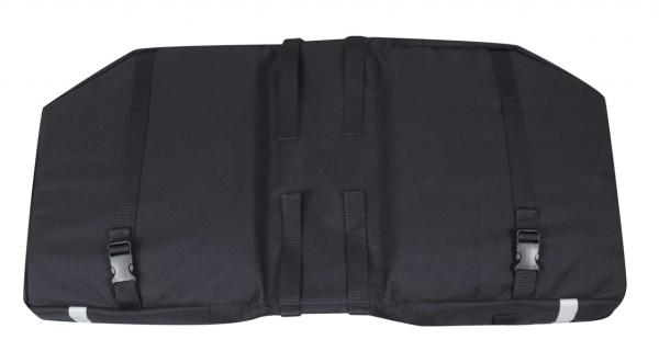 FORCE taška - dvojbrašňa zadná NOEM BUD, čierna 2x18 l 1