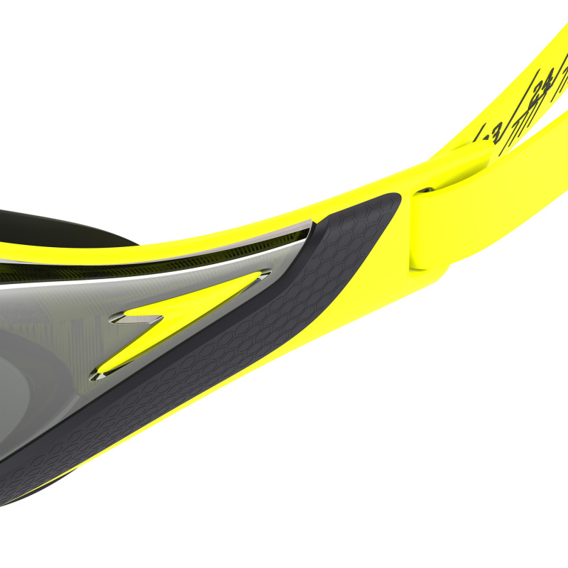 Plavecké okuliare Speedo Fastskin Pure Focus mirror yellow 1