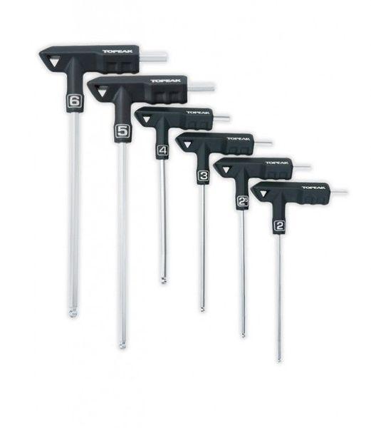 TOPEAK sada imbusových kľúčov T-HANDLE DUOHEX WRENCH SET