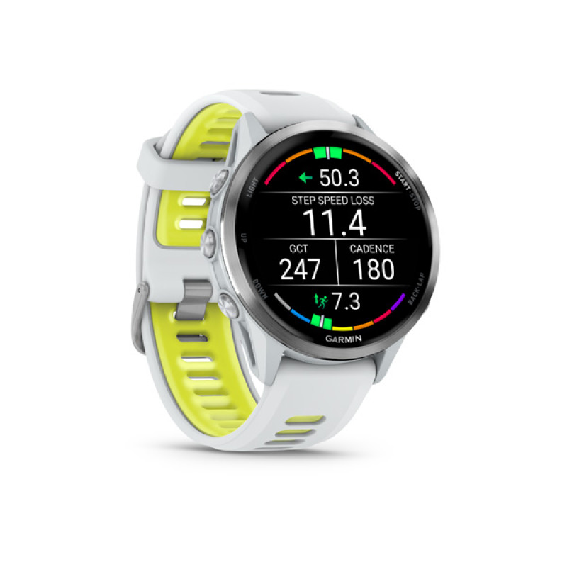 Garmin Forerunner 970 Whitestone/Amp Yellow 2