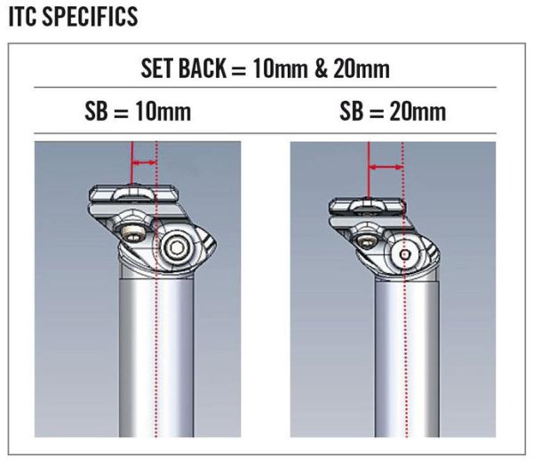 FSA sedlovka SLK Light, ITC, SB20, 31,6x350mm 2018