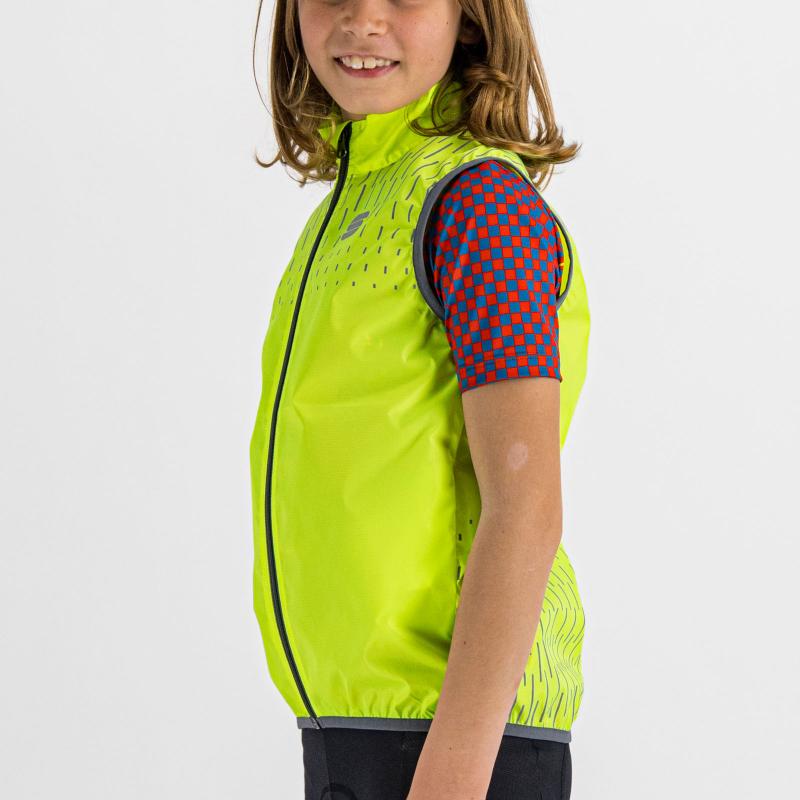 SPORTFUL Kid Reflex vesta žltá fluo