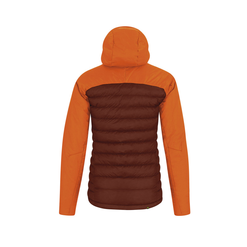 Karpos Sass Dortiga Hoodie Bunda Mahogany/Vibr.Orange 1