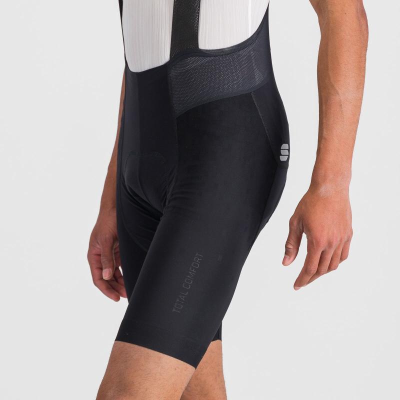 SPORTFUL Total Comfort Kraťasy s trakmi čierne