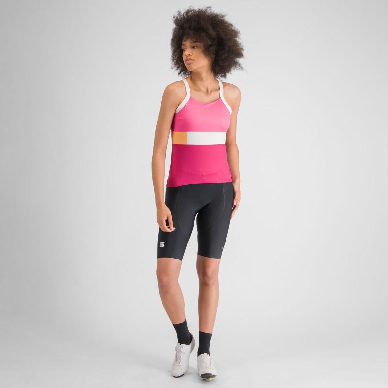 Sportful SNAP dámsky top carmine rose cyclamen