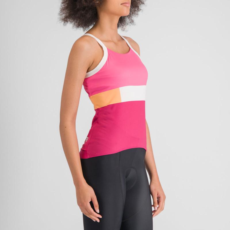 Sportful SNAP dámsky top carmine rose cyclamen