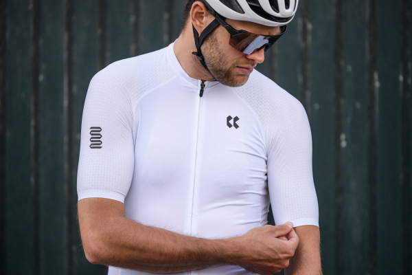 Cyklistický dres PASSION Z6 | Dres RAZOR | White 1
