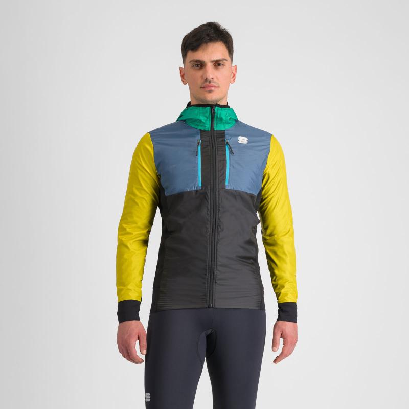 Sportful CARDIO bunda black/green/yellow