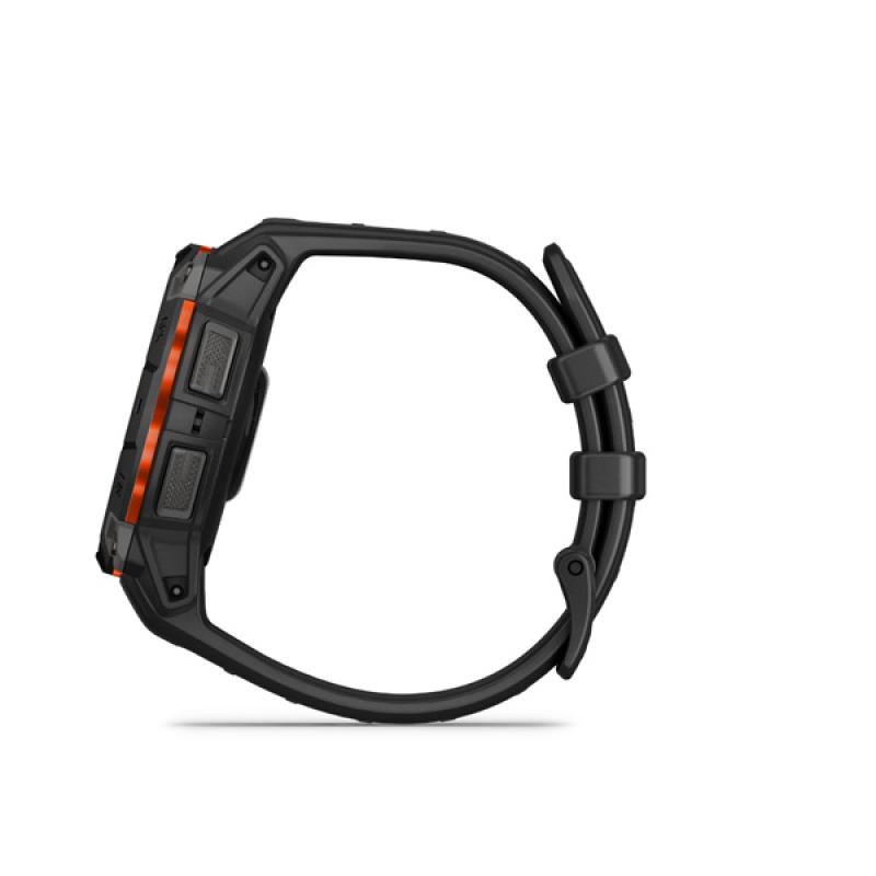 Garmin Instinct 3 - 45mm, Solar, Black, Black silicone band 3