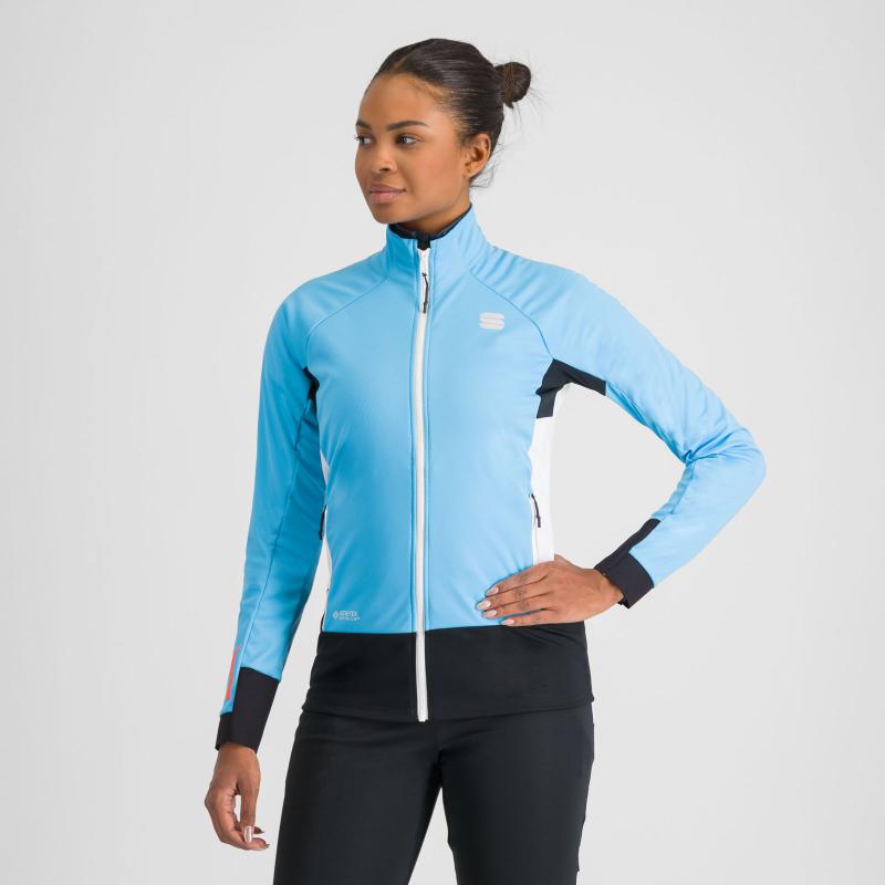 Sportful APEX dámska bunda blue aquarius/white