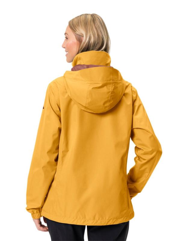 Vaude nepremokavá bunda Escape Light, dámska, burnt yellow