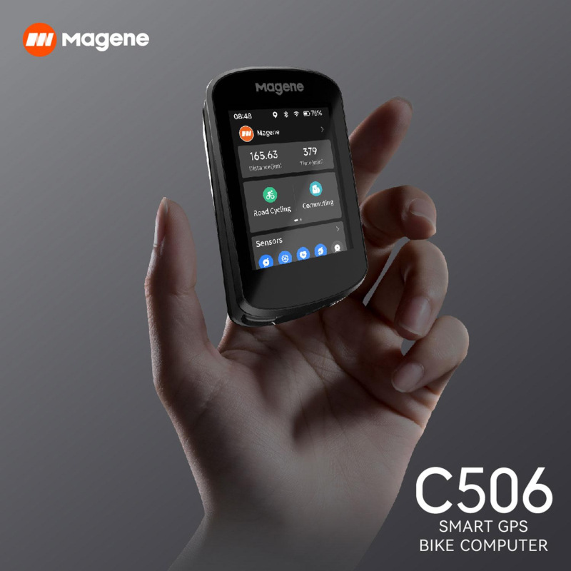 Cyklopočítač MAGENE SMART GPS C506 GPS dotykový USB 7