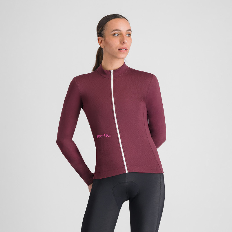 Sportful CLASSIC THERMAL dámsky dres deep bordeaux