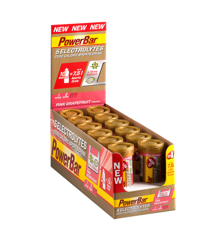 PowerBar 5 Elektrolytov 10 tabliet - Ružový Grepfruit 1