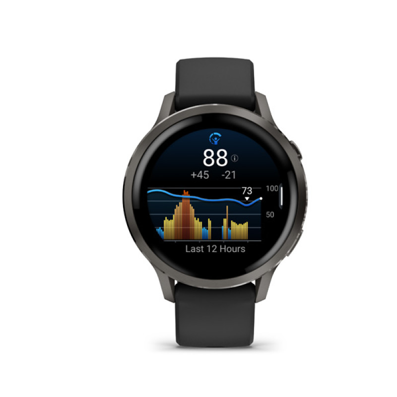 Garmin VENU 4 - 41mm, Black/ Slate + Black 1