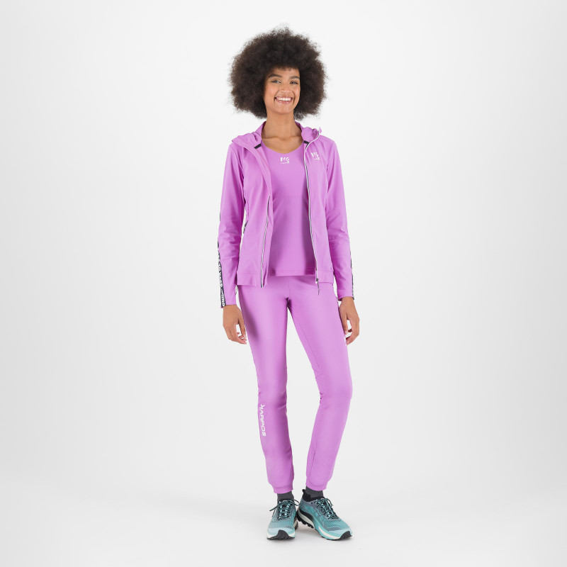 Karpos EASYFRIZZ dámska FULL-ZIP mikina s kapucňou bloom/ombre blue 5