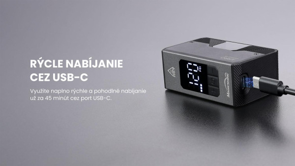 MAGICSHINE pumpička AIRRO na batérie USB 8