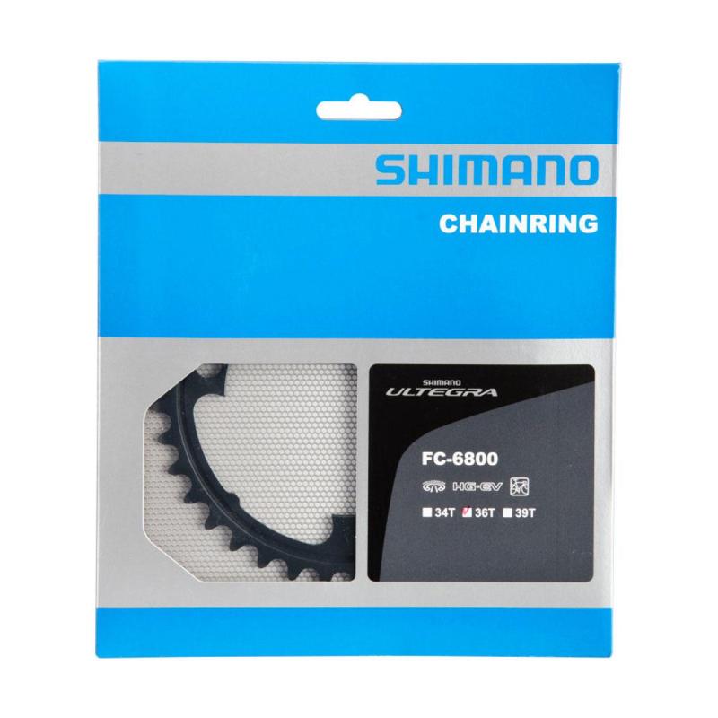 SHIMANO prevodník 36z. FC6800 Ultegra čierny 110mm