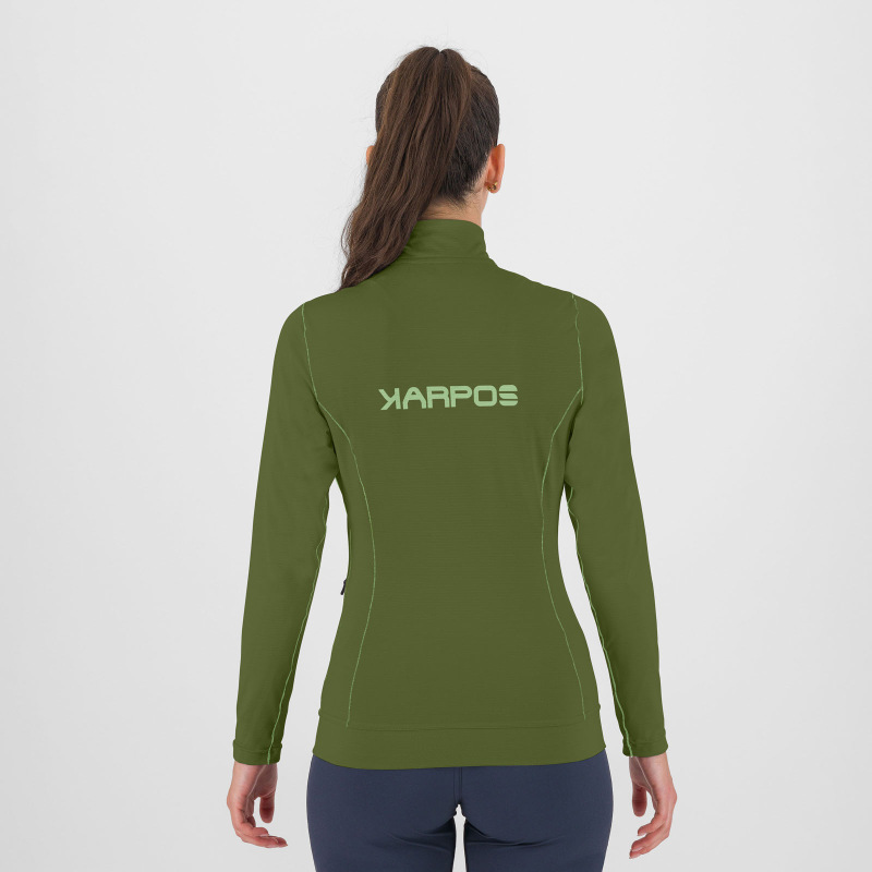 Karpos POMEDES dámska flíska cedar green 3