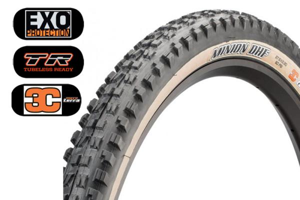 MAXXIS Minion DHF 27.5 x 2.30 kevlar EXO TR 3C Maxx Terra TANWALL