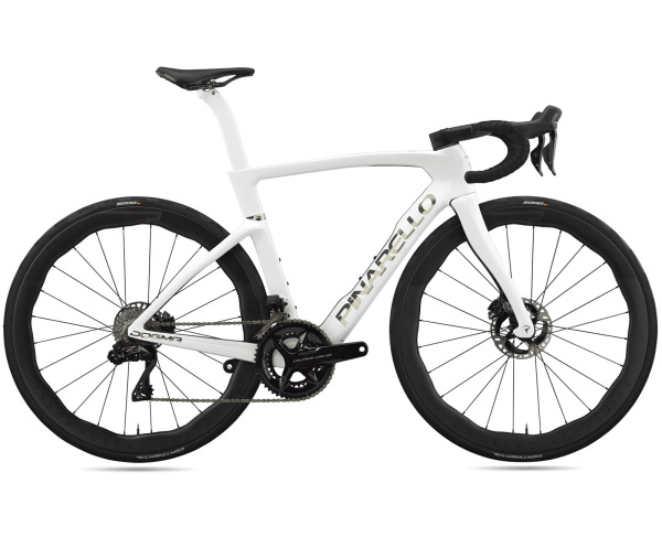 Pinarello Dogma F Dura Ace Di2 DT Swiss Edge Crystal White