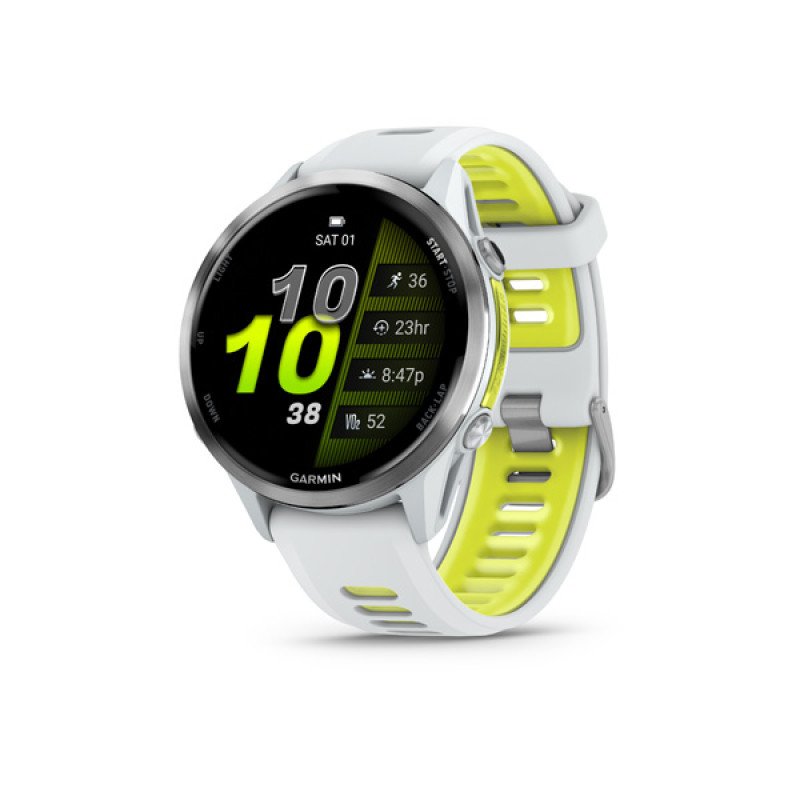 Garmin Forerunner 970 Whitestone/Amp Yellow