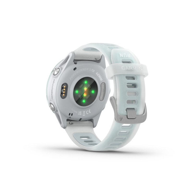 Garmin Forerunner 570 - 42mm, Whitestone/Cloud Blue 5