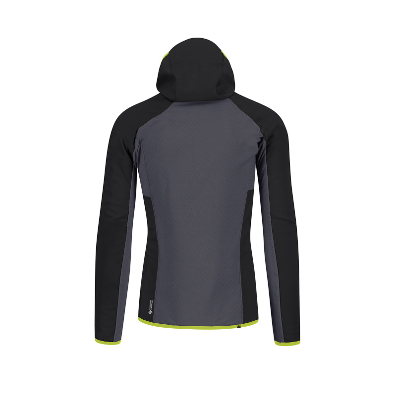 Karpos Pizzo Bianco Bunda Black/Woodl.Gray/Acid Lime 1