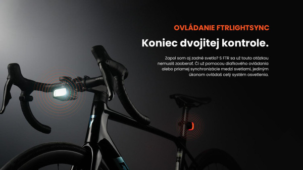 Svetlo HORI 1300 PRO predné 6f USB čierne 16