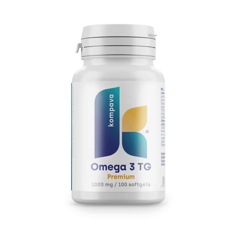 KOMPAVA Omega 3 TG Premium 100kps