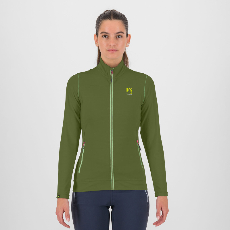 Karpos POMEDES dámska flíska cedar green 2