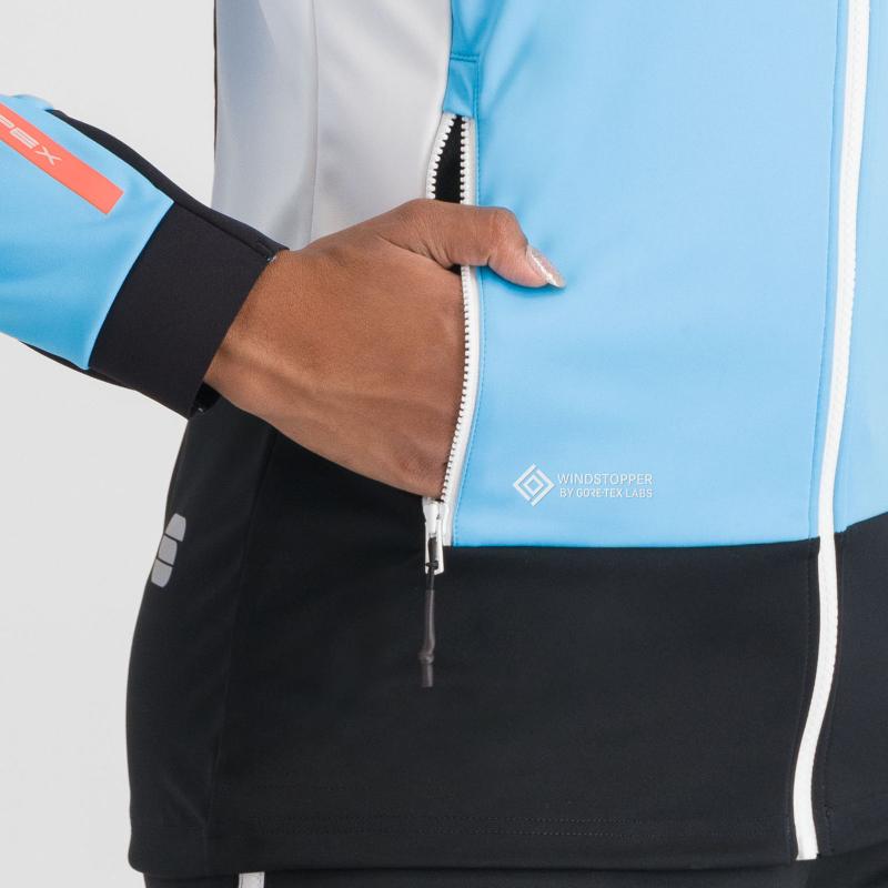 Sportful APEX dámska bunda blue aquarius/white 4