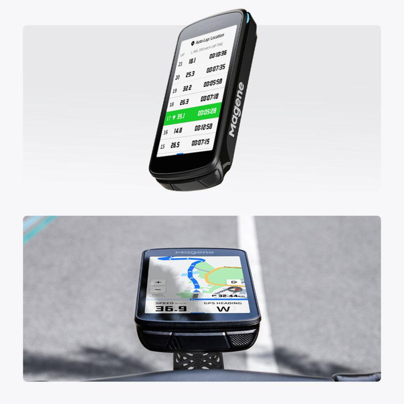 Cyklopočítač MAGENE SMART GPS C706 dotykový USB 13