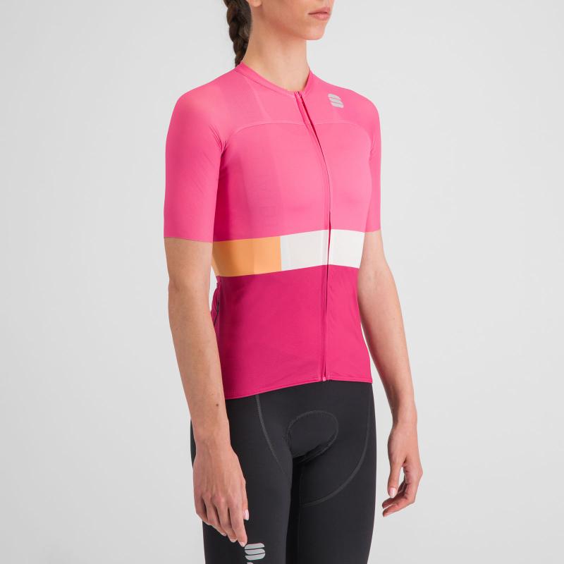 Sportful SNAP dámsky dres carmine rose cyclamen